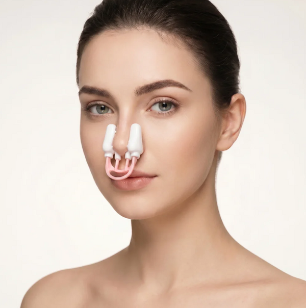 Noveé Nose Bridge Corrector – model wearing corrector